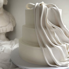 Load image into Gallery viewer, 3-Tier DRAPED IN LOVE lower height (118 pax)