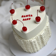 Load image into Gallery viewer, Cable Knit Christmas Cake