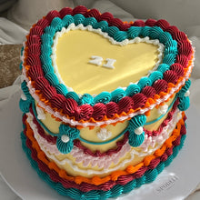 Load image into Gallery viewer, HEART Vintage Cakes