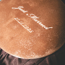 Load image into Gallery viewer, Grand tiramisu wedding cake by Spodeli in the Hunter Valley