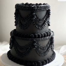 Load image into Gallery viewer, 2-Tier Heart Vintage Cake