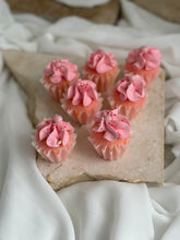 Load image into Gallery viewer, 12 x MINI Cupcakes | Pretty in Pink | Gift Boxed
