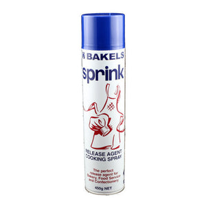 Sprink Release Agent Cooking Spray 450g | Bakels