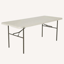 Load image into Gallery viewer, 6ft trestle table for event hire by Spodeli
