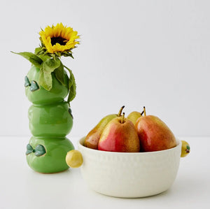 Stacked Apple Vase
