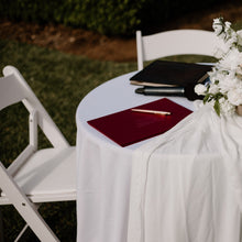 Load image into Gallery viewer, Americana White Folding Chair HIRE (max 40)
