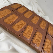 Load image into Gallery viewer, Homemade Biscoff slices topped with Lotus Biscoff biscuits – Newcastle gift delivery
