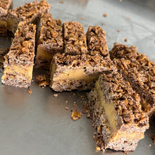 Load image into Gallery viewer, Chocolate &amp; Caramel - Cornflake Slice (half slab)
