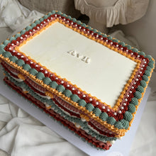 Load image into Gallery viewer, Elevated Sheet Cake 9”x13” (28-108 pax)
