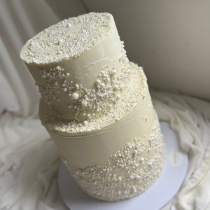 2T Pearl Cake 5" 7" (40 pax) or 6" 8" (60 pax)