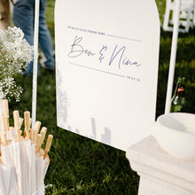 Load image into Gallery viewer, Custom Fabric Welcome Signage

