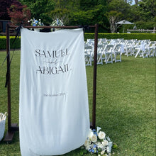 Load image into Gallery viewer, Custom Fabric Welcome Signage
