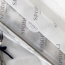 Load image into Gallery viewer, Spodeli cake tasting box wrapped and ready for pickup or delivery
