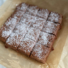 Load image into Gallery viewer, Chocolate Weetbix slice cut into portions, classic Australian slice from Spodeli
