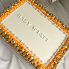 Load image into Gallery viewer, Elevated Sheet Cake 9”x13” (28-108 pax)
