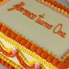 Load image into Gallery viewer, Elevated Sheet Cake 9”x13” (28-108 pax)
