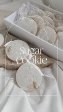 Load and play video in Gallery viewer, Sugar Cookie - Simple Custom Design (24 minimum order)
